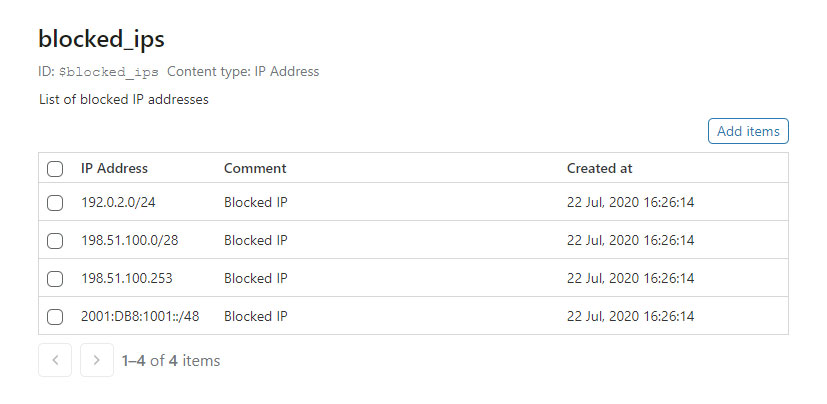 blocking ips in cloudflare