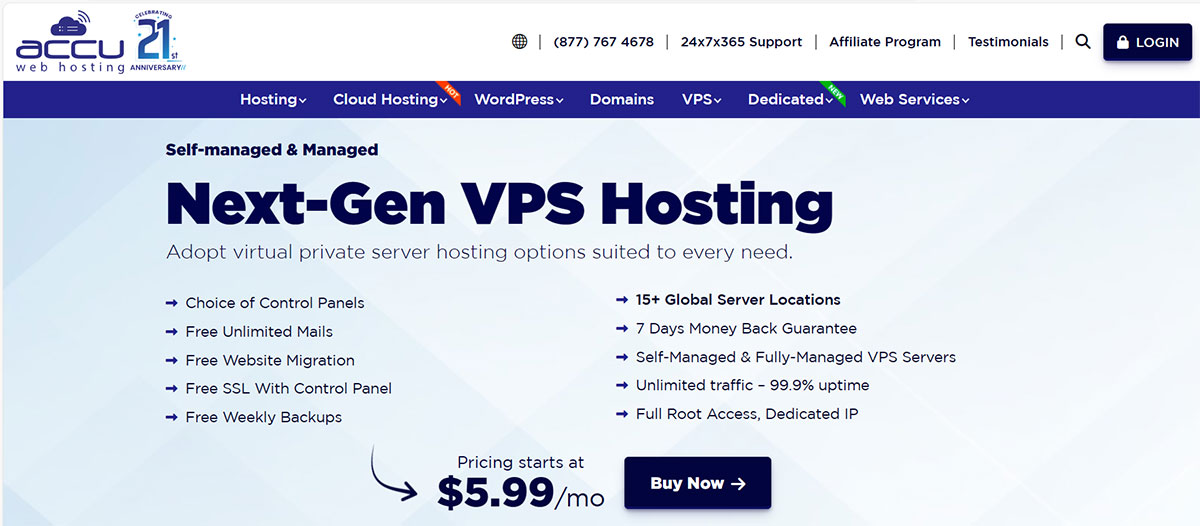 accuwebhosting feature rich uk vps