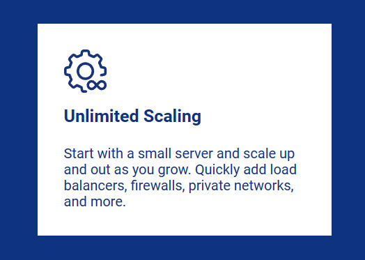 look for unlimited scaling