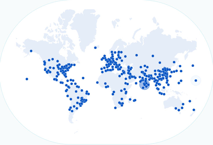 cloudflare cdn locations